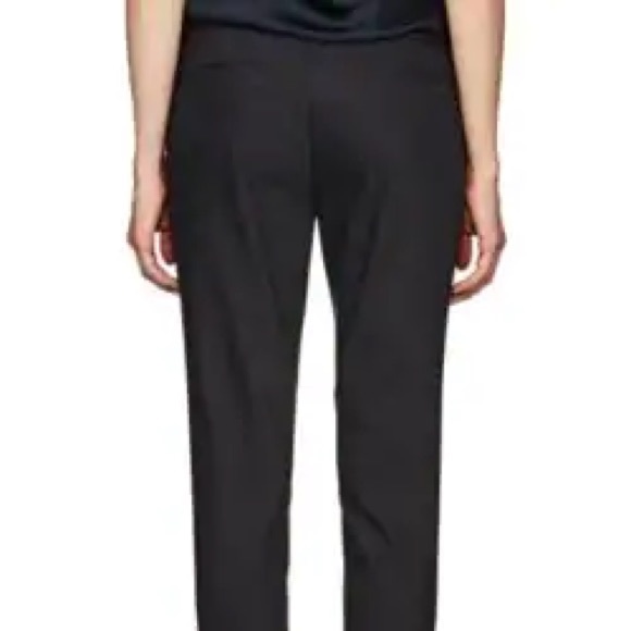 Helmut Lang Black Stirrup Trouser Pants NWT 0 / XS - Picture 2 of 4